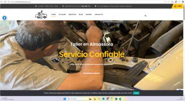 web de Auto Lavado Almassora